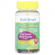 Kids Smart, Kids Smart® Vita, мультивітаміни + 4 овочі для дітей віком від 3 років, цитрусові й ягоди, 30 жувальних таблеток